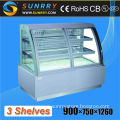 Superior Front Sliding Door Cake Showcase (SY-CS293D SUNRRY)